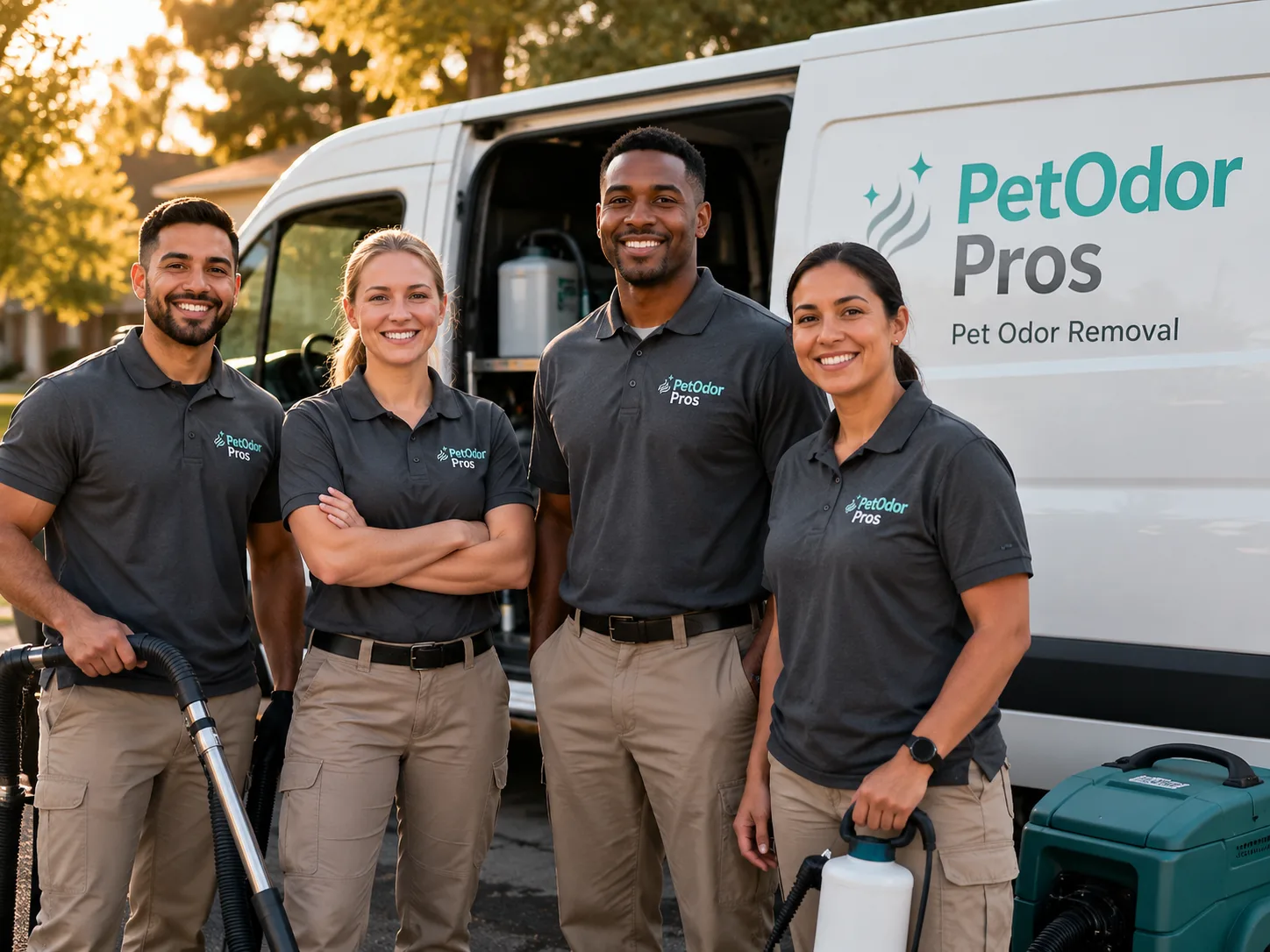 Pet Odor Removal team serving Overton, TX